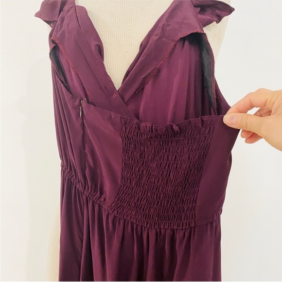 Yumi Kim jumpsuit in wine NWOT - Picture 8 of 14